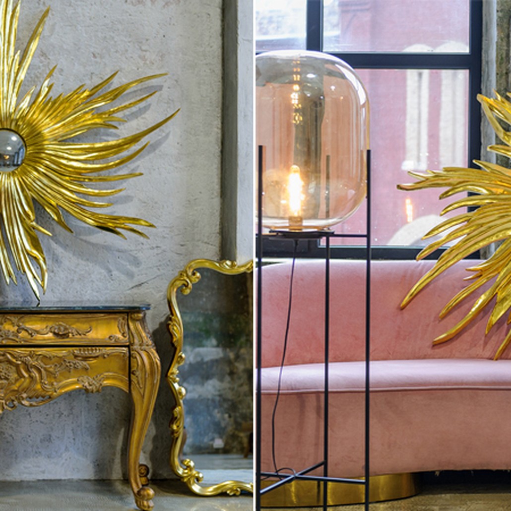 Зеркало Flower Sun Mirror