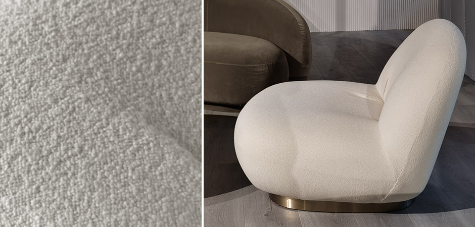 Кресло Pacha lounge chair ivory