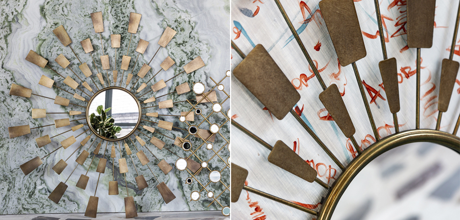 Зеркало Sun Rectangles Mirror