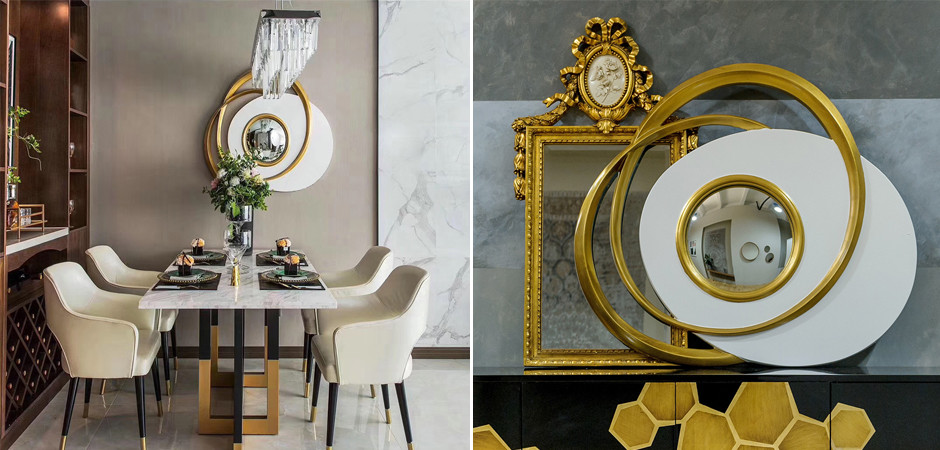 Зеркало Miroir Saturnales N 311 White