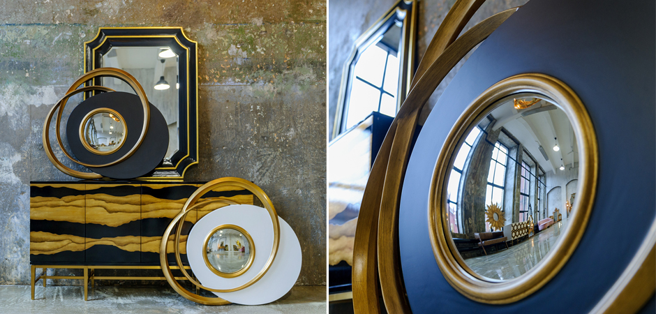 Зеркало Miroir Saturnales N 311 Black