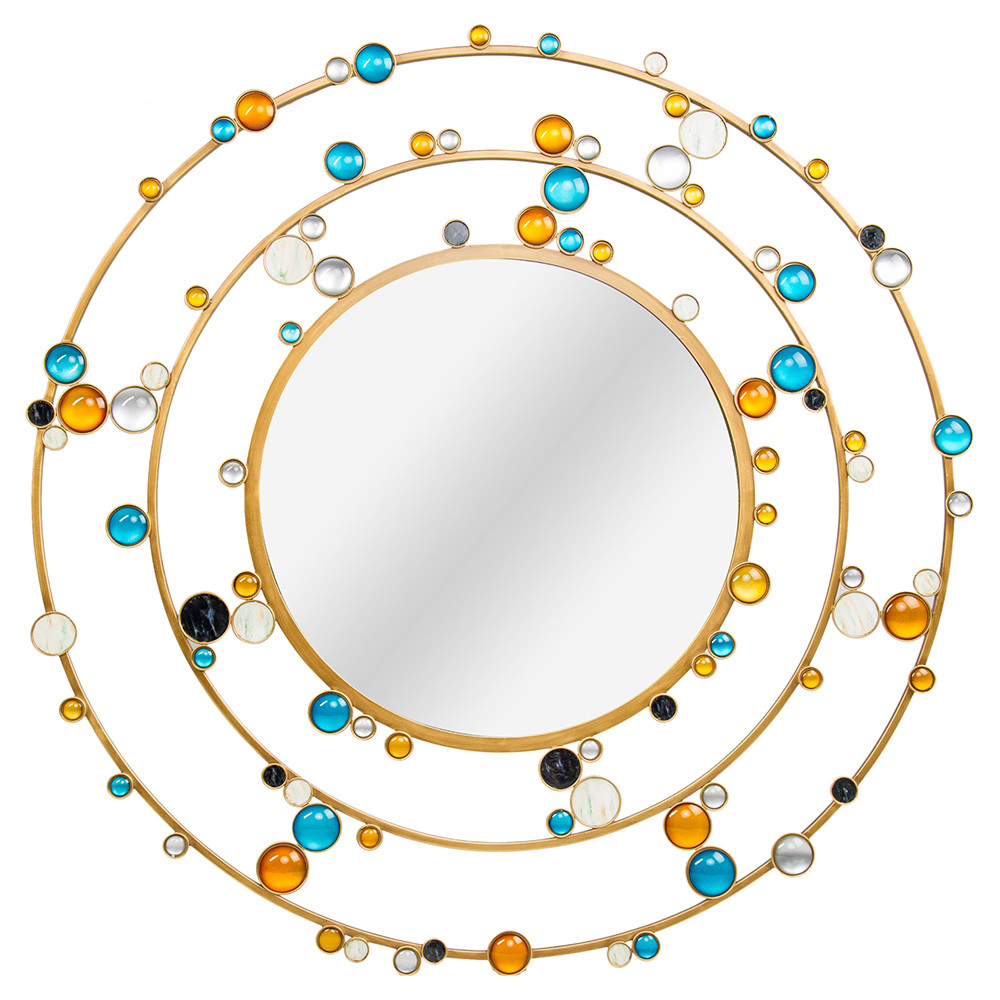 Зеркало Round Inserts Mirror