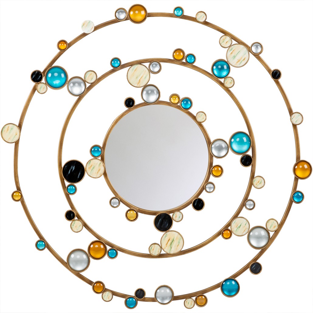 Зеркало Round Inserts Mirror