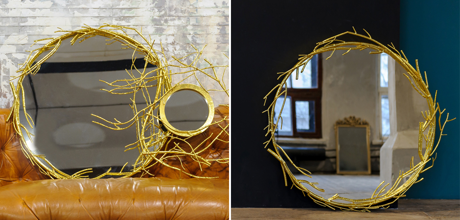 Зеркало Branch Wreath Mirror