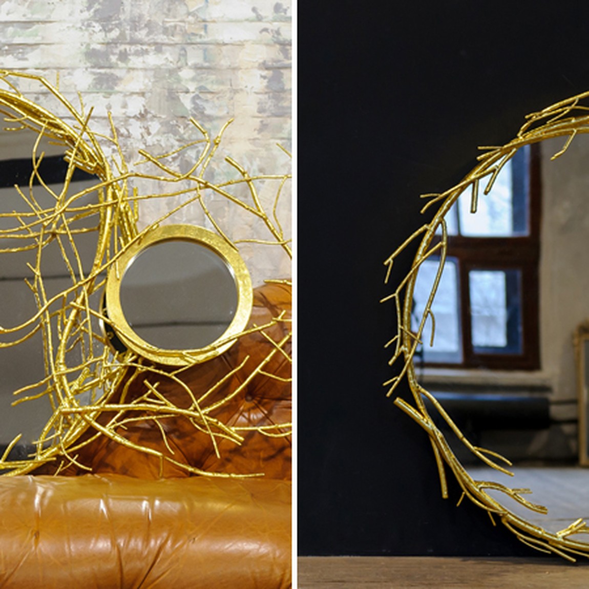 Зеркало Branch Wreath Mirror