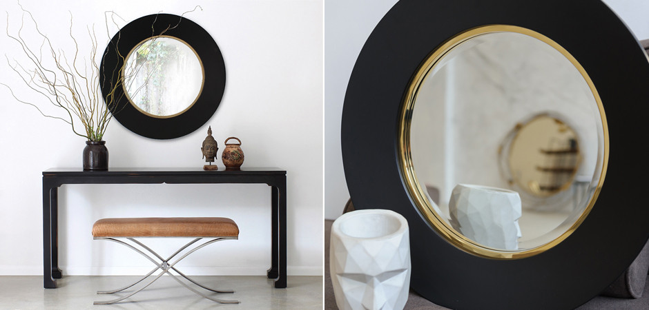 Зеркало Black Circle Mirror