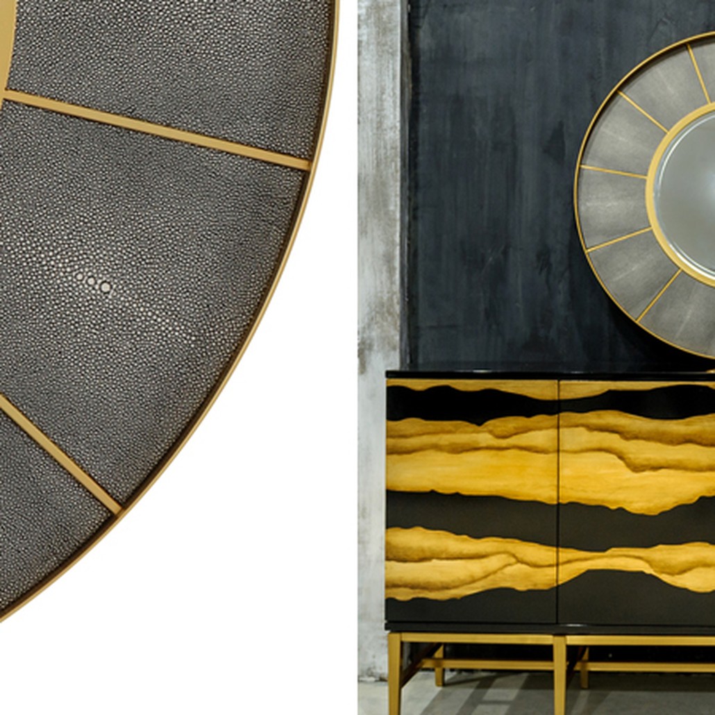 Зеркало Sectors Circle Mirror