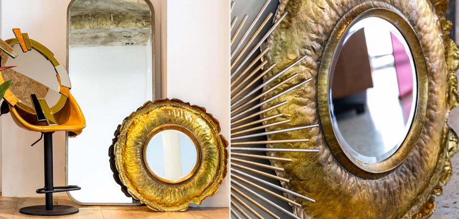 Зеркало Chlodio Golden Petals Mirror