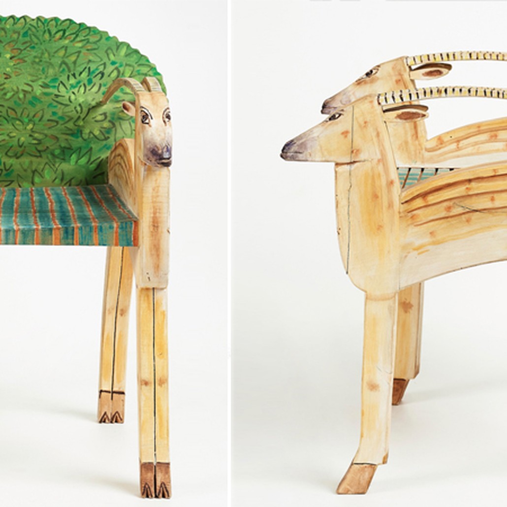 Скульптурное Кресло Сафари Sculptural chair