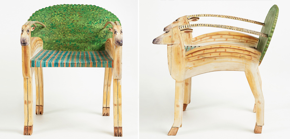 Скульптурное Кресло Сафари Sculptural chair