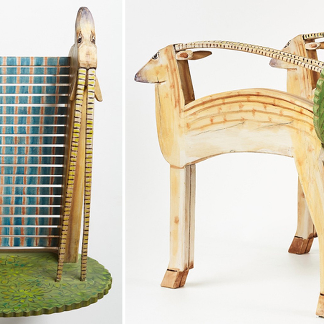 Скульптурное Кресло Сафари Sculptural chair