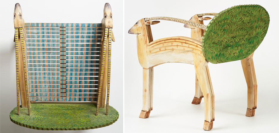 Скульптурное Кресло Сафари Sculptural chair