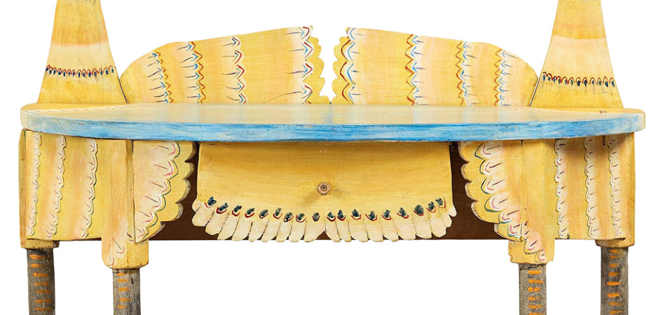 Туалетный Столик Painted Wood Dressing Table