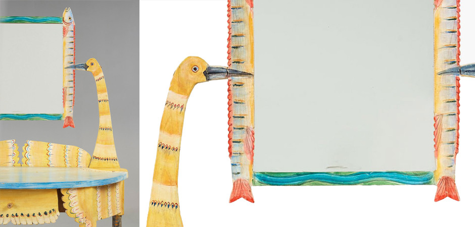 Туалетный Столик Painted Wood Dressing Table