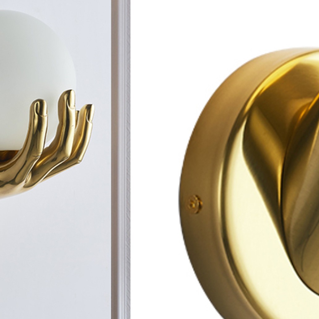 Настенный светильник Золотая рука Gold Hand Wall lamp