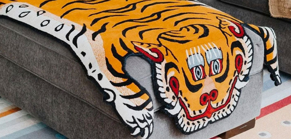 Ковер Тибетский тигр Tibetan Tiger Rug