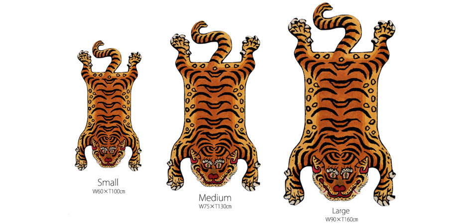 Ковер Тибетский тигр Tibetan Tiger Rug
