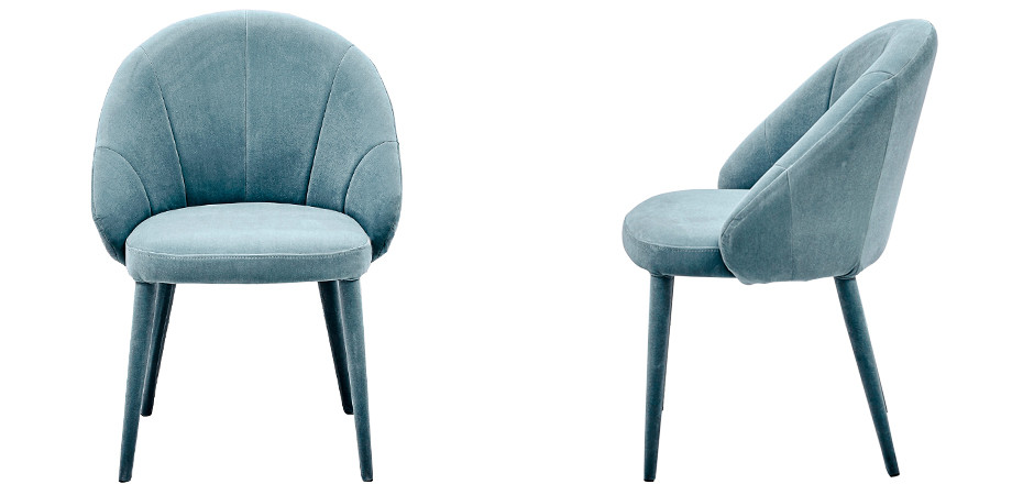 Стул Edith Stool Pastel Blue