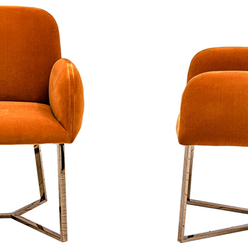 Стул Clifford Stool Orange