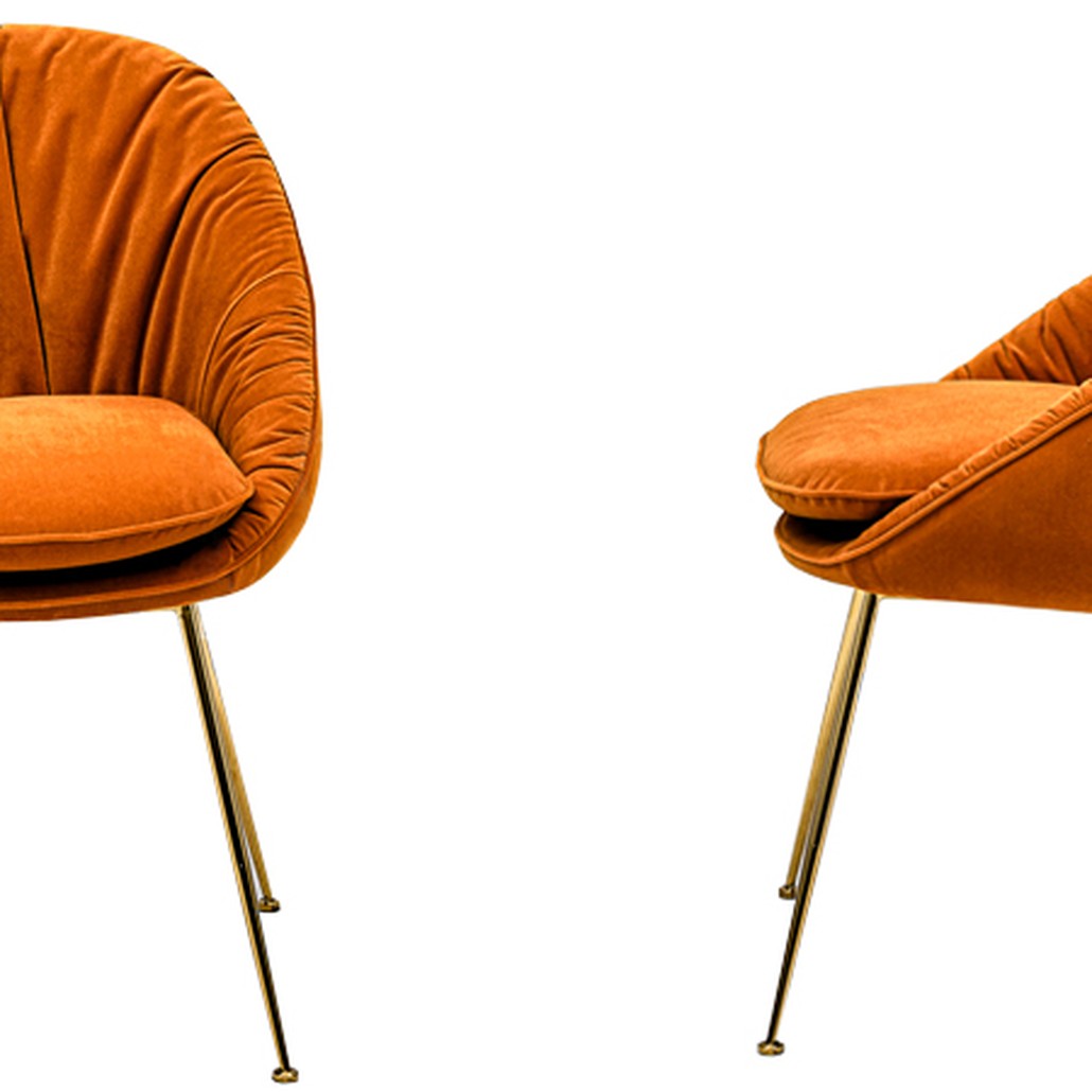 Стул Perrers Stool Orange