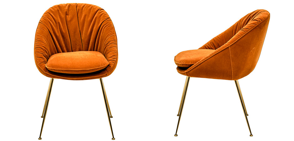 Стул Perrers Stool Orange