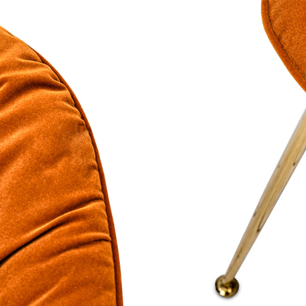 Стул Perrers Stool Orange