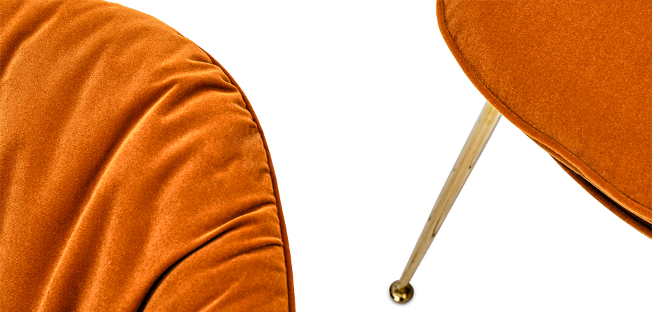 Стул Perrers Stool Orange