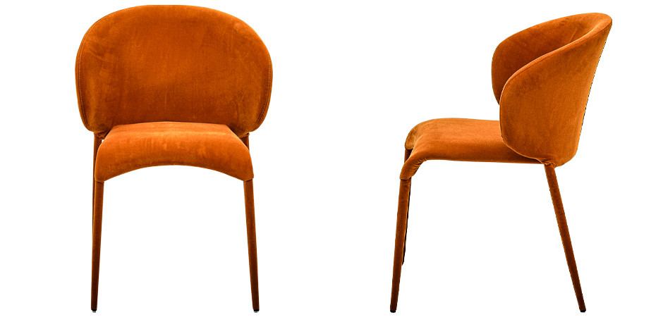 Стул Caroline Stool Orange