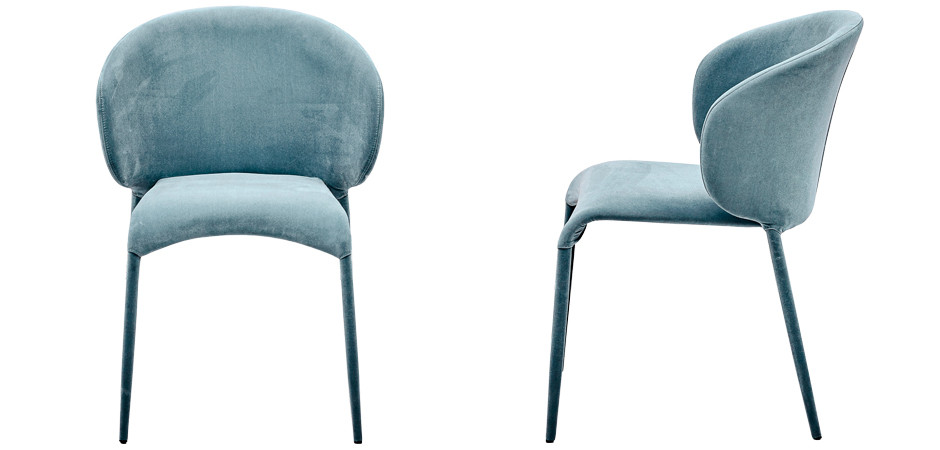 Стул Caroline Stool Pastel Blue