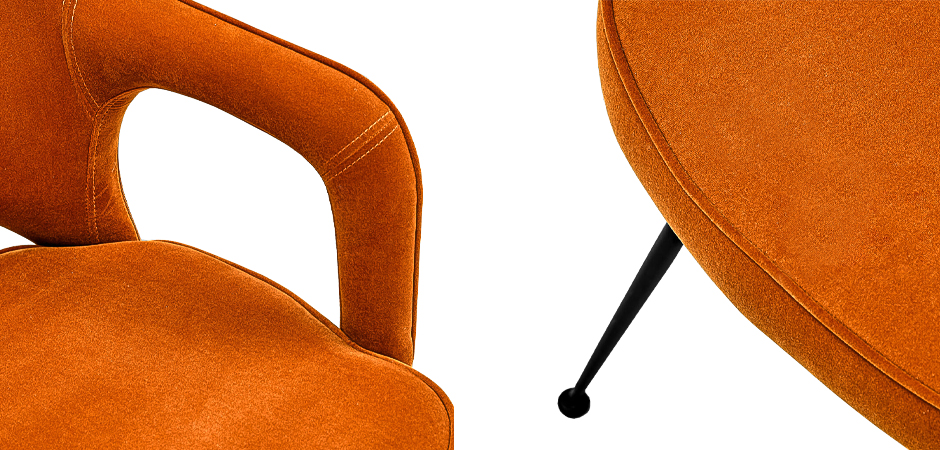 Стул Taube Stool Orange