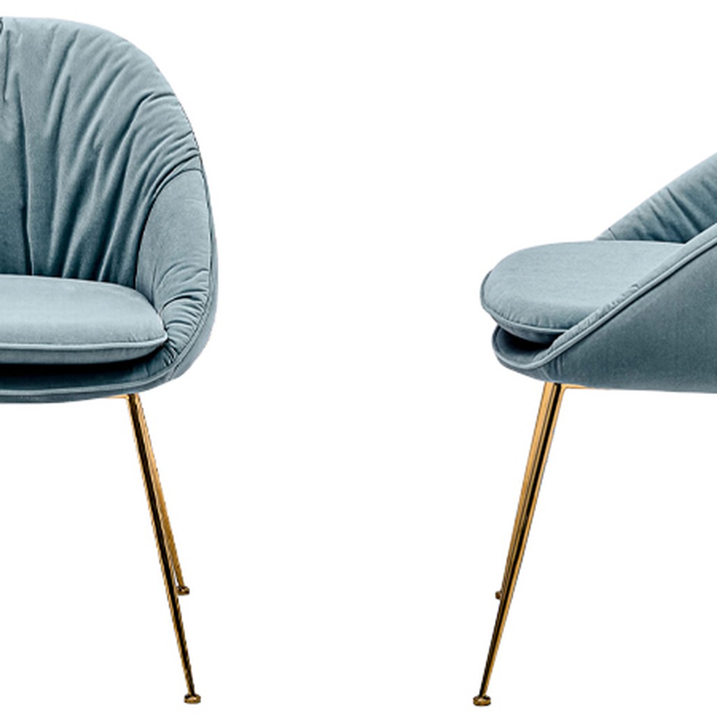 Стул Perrers Stool Pastel Blue