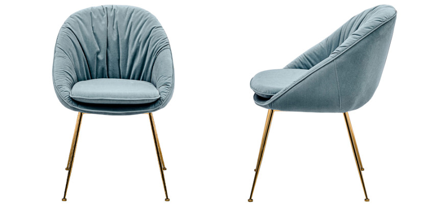 Стул Perrers Stool Pastel Blue