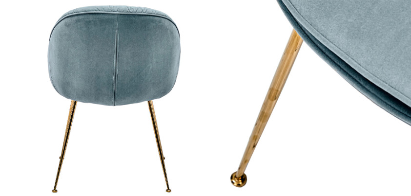 Стул Perrers Stool Pastel Blue