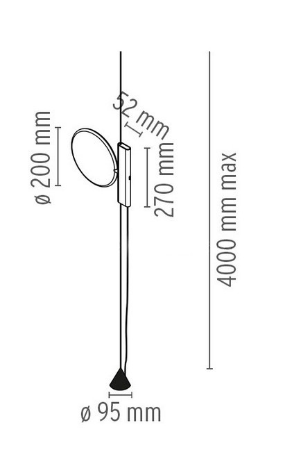 Напольно-потолочный светильник OK