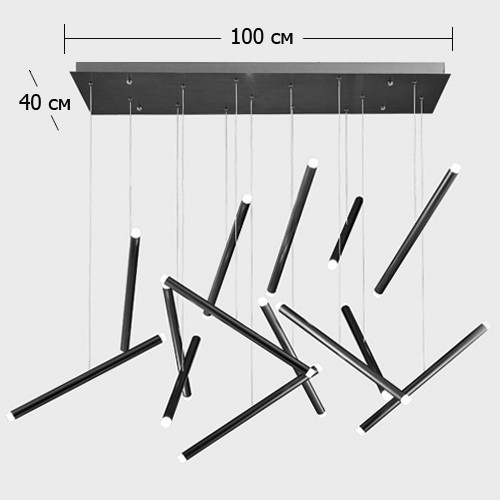 Люстра Dutti D0068 LED Chandelier Modern 14