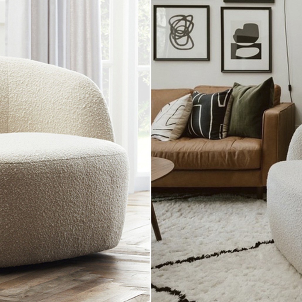 Кресло Boucle Armchair Pacific