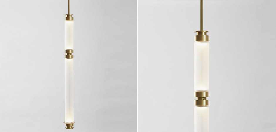 Подвесной светильник Luna by Gabriel Scott vertical A