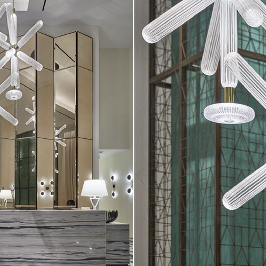 Люстра Lasvit Cipher STLFinder pendant lighting