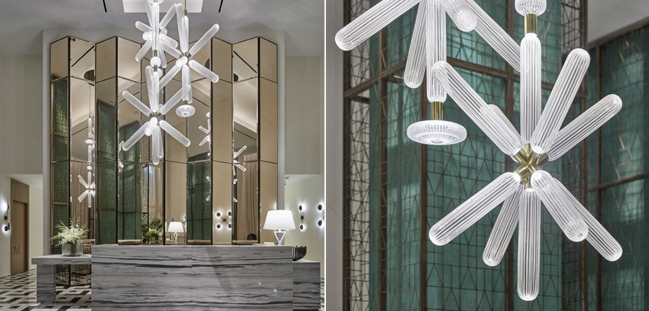 Люстра Lasvit Cipher STLFinder pendant lighting