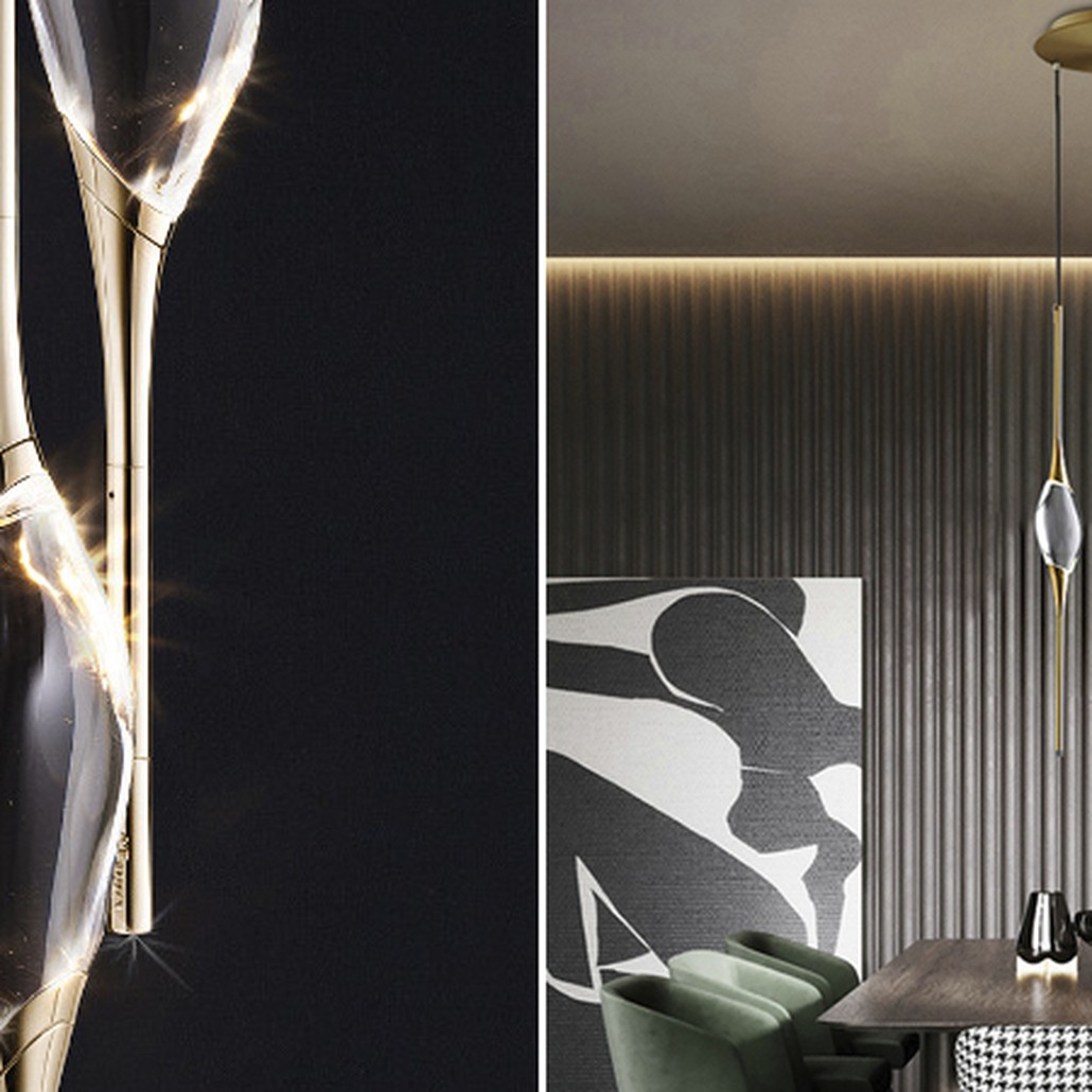 Подвесной светильник 12 Round Chandelier Gold