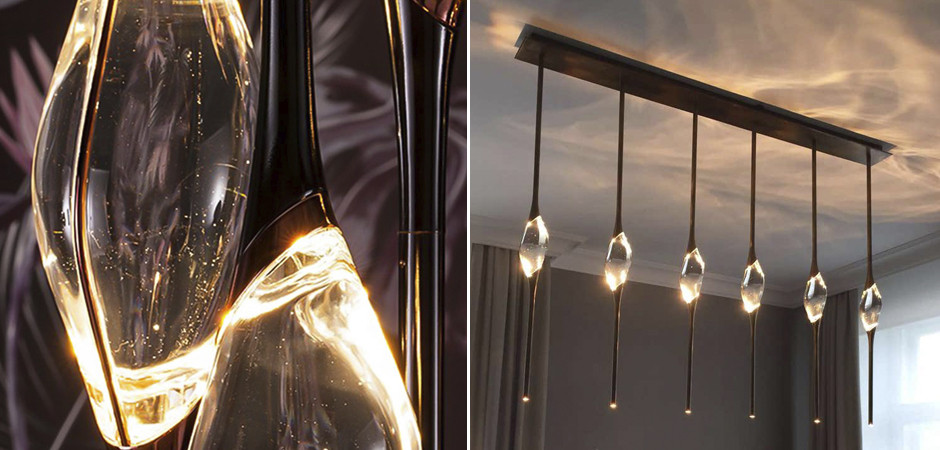 Подвесной светильник 12 Rectangle Chandelier Black