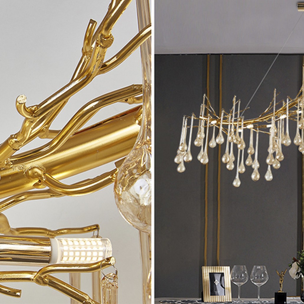 Люстра Droplet Branch Chandelier