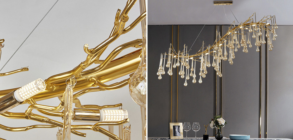 Люстра Droplet Branch Chandelier