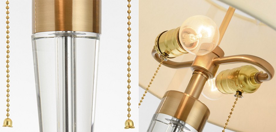 Настольная лампа Transparent Atlant Table lamp