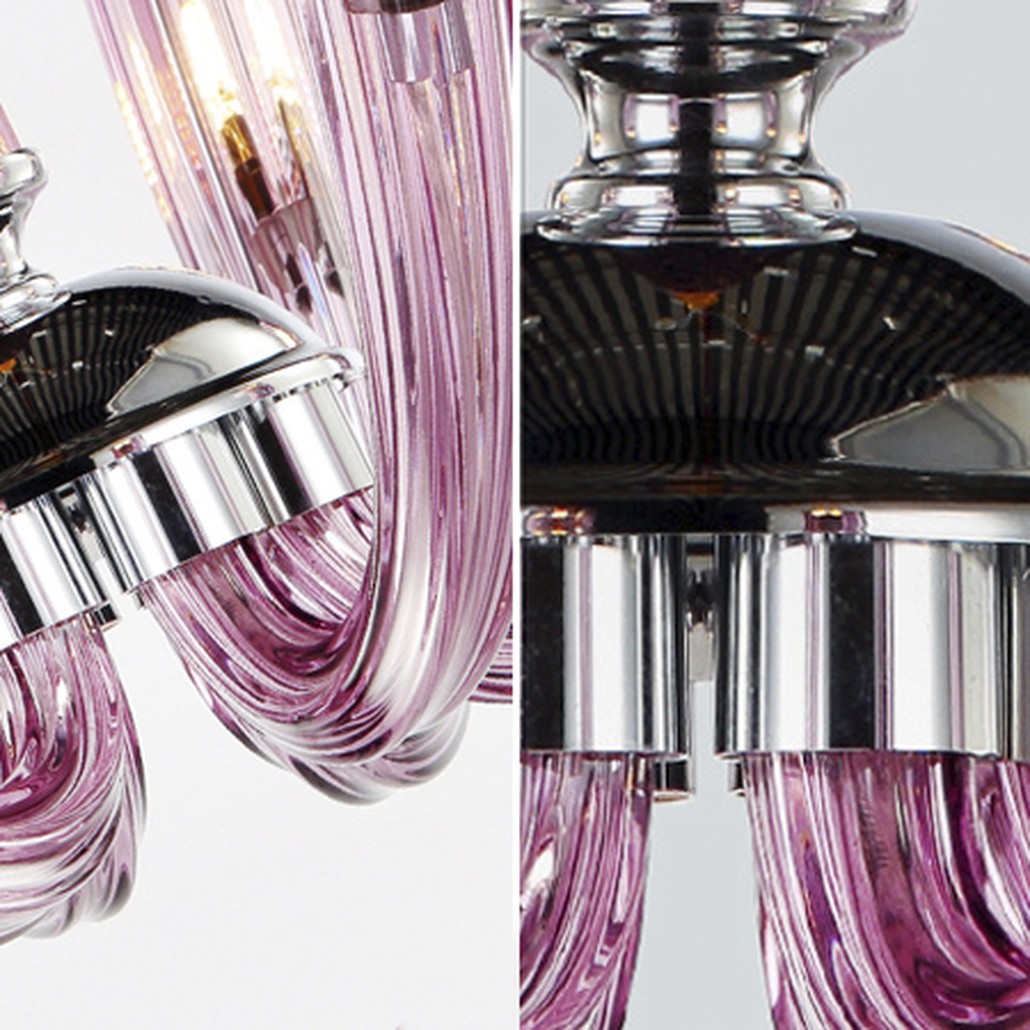 Люстра Pink Rays Chandelier