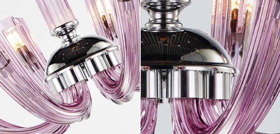 Люстра Pink Rays Chandelier