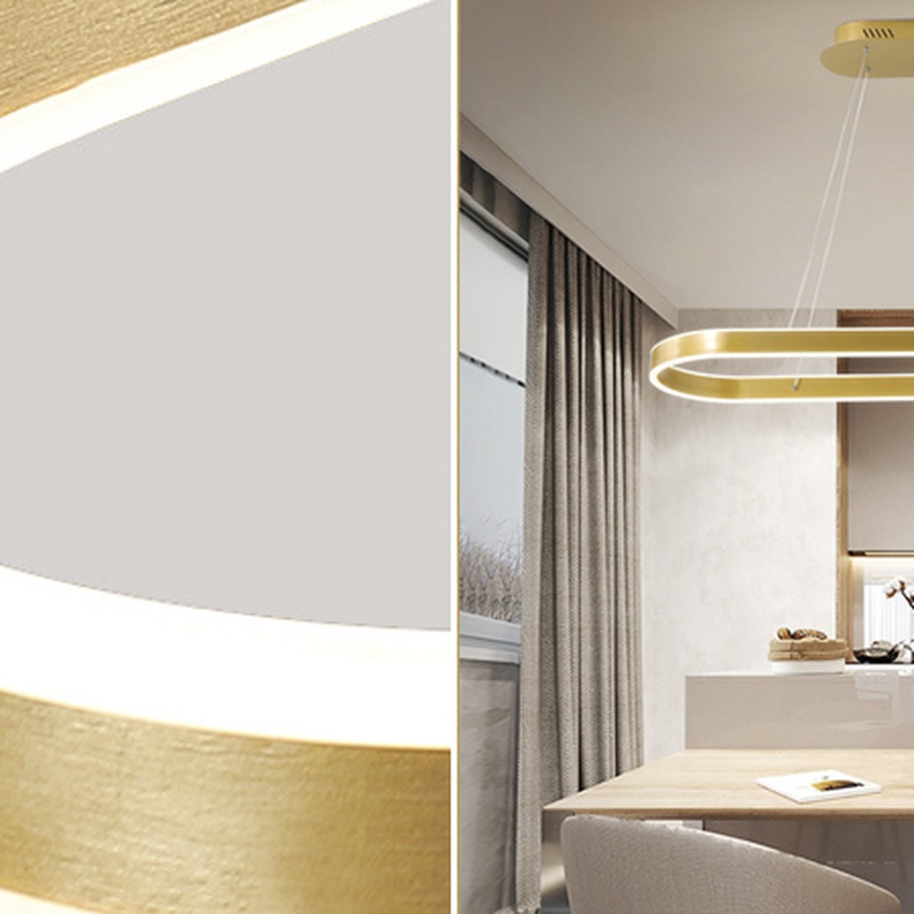 Люстра Ribbon Oval Chandelier