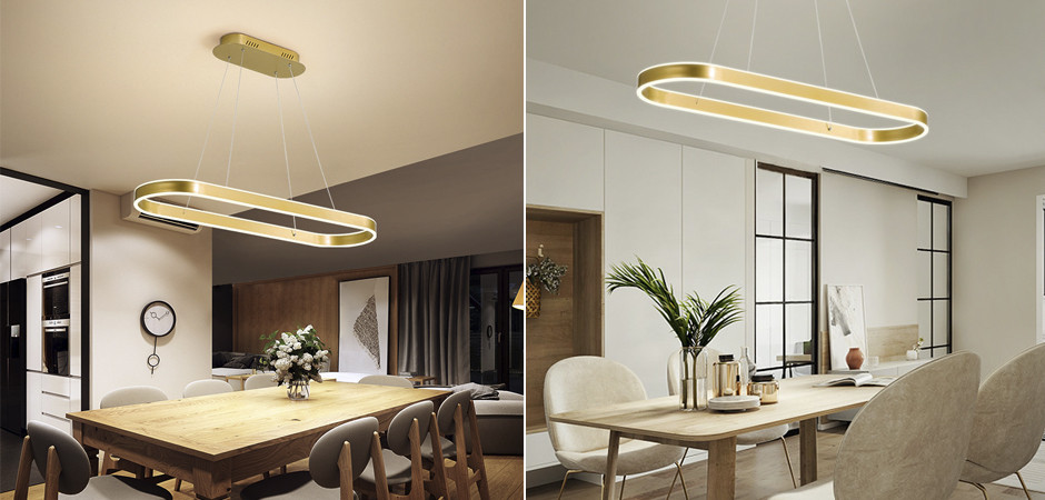 Люстра Ribbon Oval Chandelier