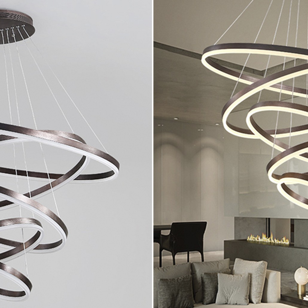 Люстра Ribbon Circles Chandelier