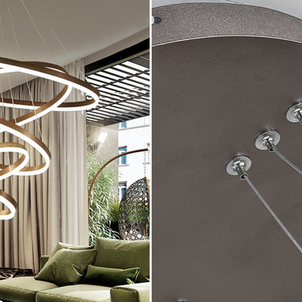 Люстра Ribbon Circles Chandelier